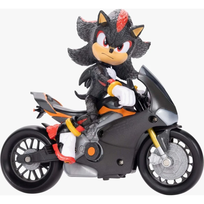 Jakks Pacific Sonic 3 Shadow Figur mit Motorrad