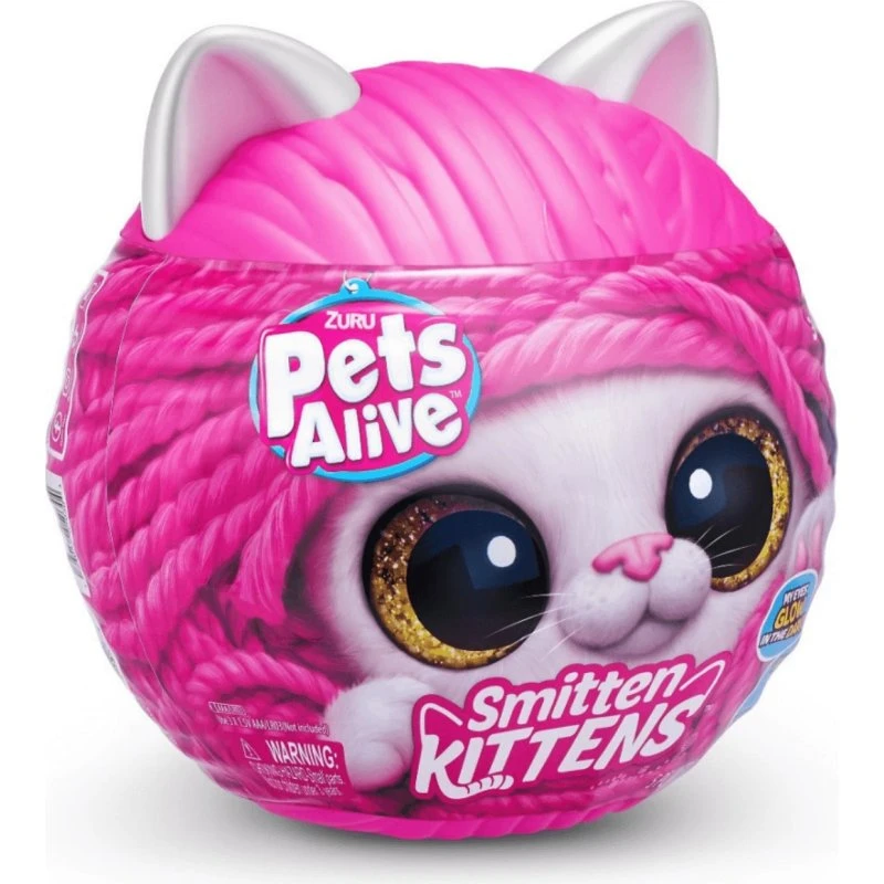 Pets Alive Smitten Kittens Interaktives Plüschtier, ab 3 Jahren