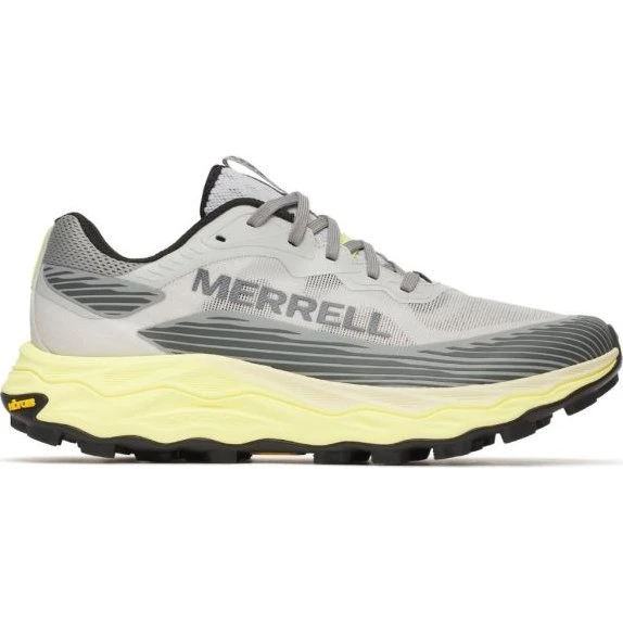 Merrell Agility Peak 6 Herren-Trailrunningschuhe Grau Gelb, Gr. 45