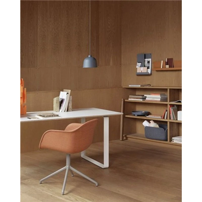 Muuto Grain Pendelleuchte - Blue-Grey - Bambus-Mix