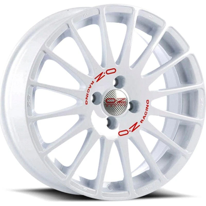 OZ Racing Superturismo WRC Felge 6.0Jx14 4x100 ET36 Weiß/Rot