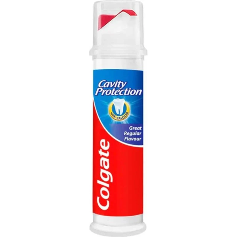 Colgate Maximum Cavity Protection Zahnpasta mit Pumpe, 100 ml