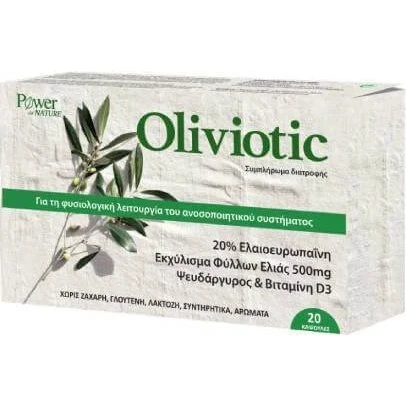 POWER HEALTH Oliviotic Synergistisches Nahrungsergänzungsmittel, 20 Kapseln