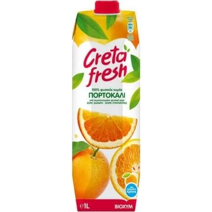 Creta Fresh Natürlicher Orangensaft, 1000 ml
