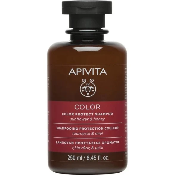 Apivita Color Seal Color Protect Shampoo mit Quinoa & Honig, 250ml