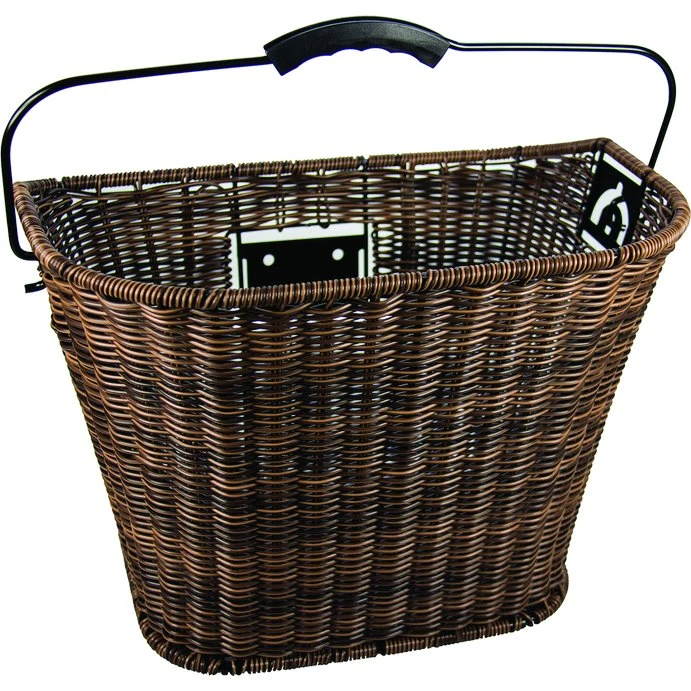 Fischer Lenkerkorb Retro 280x350x260 mm schwarz