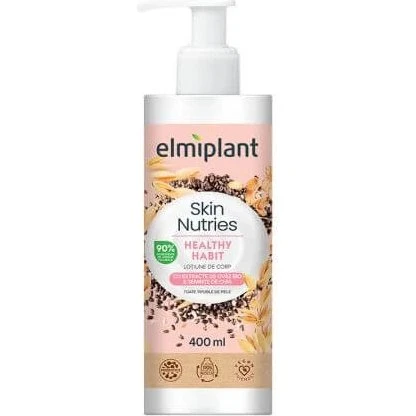 Elmiplant Skin Nutries Körperlotion mit Bio-Hafer & Chiasamen, 400 ml