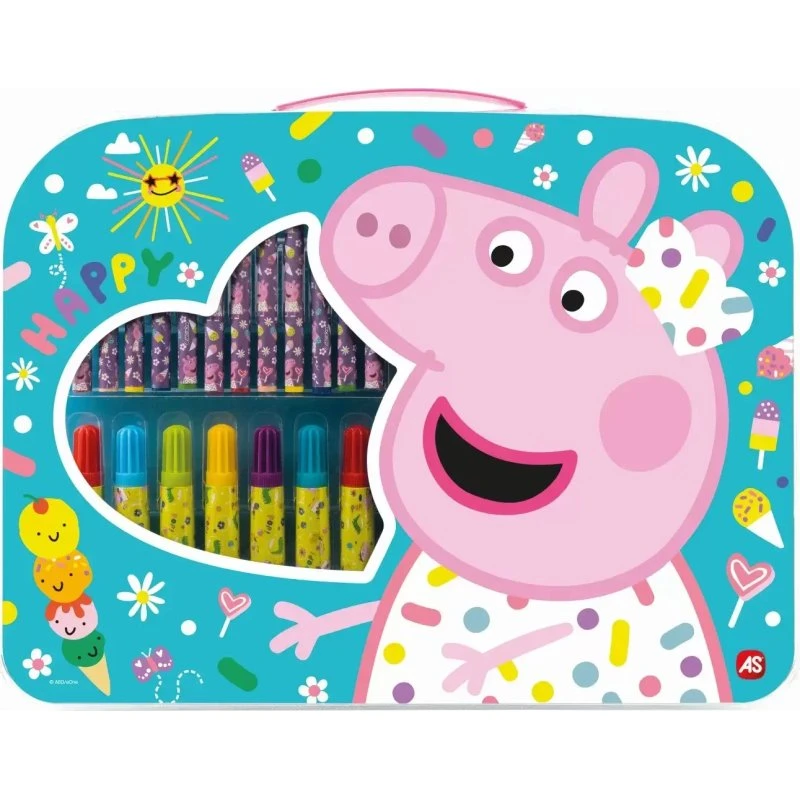 Art Greco Peppa Art Case Zeichnungsset ab 3 Jahren