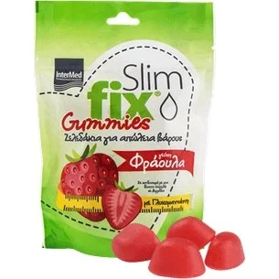 Intermed Slim Fix Gummies Glucomannan Erdbeere 42 Stück