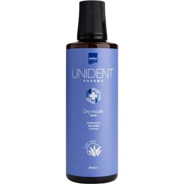 UNIDENT Pharma Mundwasser gegen Mundtrockenheit, 500ml