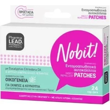 PHARMALEAD Nobit Insektenschutz-Aufkleber, 24 Stück