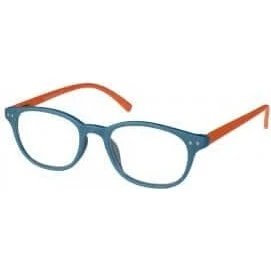 EYELEAD Lesebrille E154 +1.00 Blau-Orange Granular