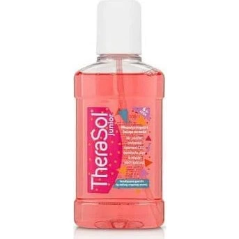 THERASOL Junior Fluorid-Mundspülung Erdbeere-Minze 250ml