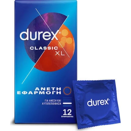 Durex Classic XL Kondome, 12 Stück