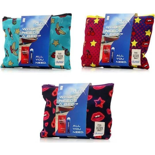 Durex Prezervative Classic & H2O Gleitmittel Set (12 Stk + 50 ml)