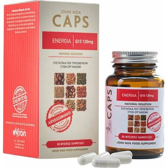 John Noa Coenzym Q10 Energie-Kapseln 120mg - 30 Kapseln