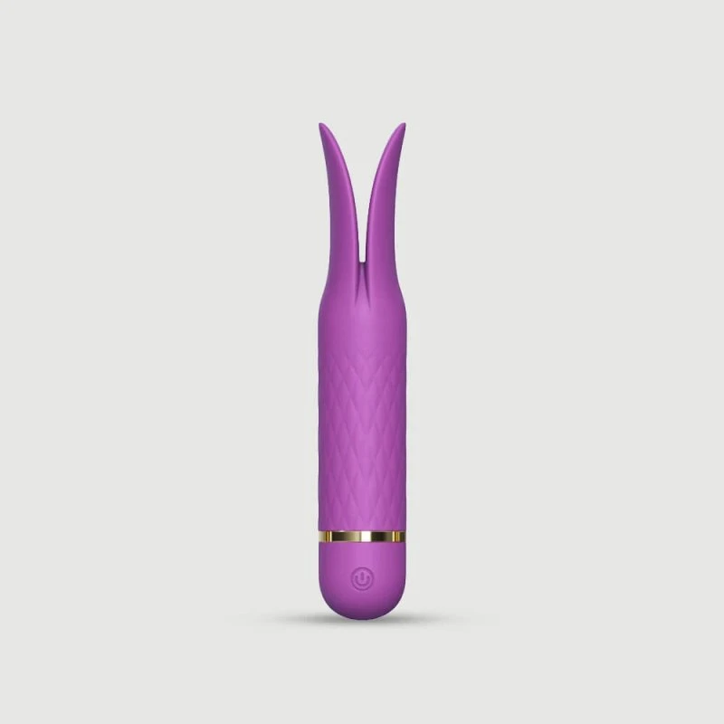 Sexopolis Erika Mini-Silikon-Vibrator mit 10 Funktionen - Lila