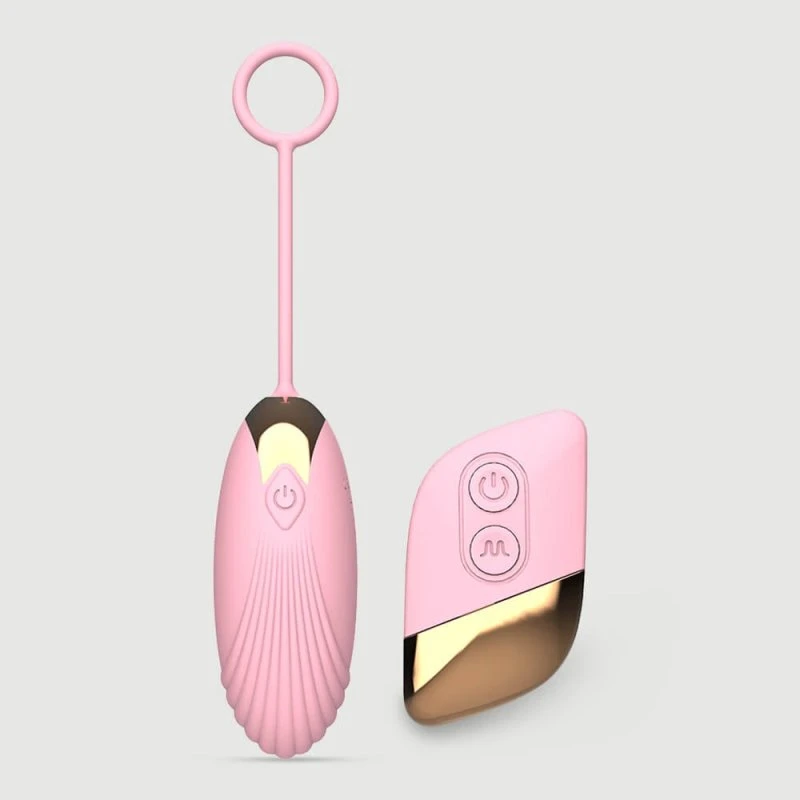 Sexopolis Queen Ferngesteuerter Silikon-Rippenvibrator - Pink