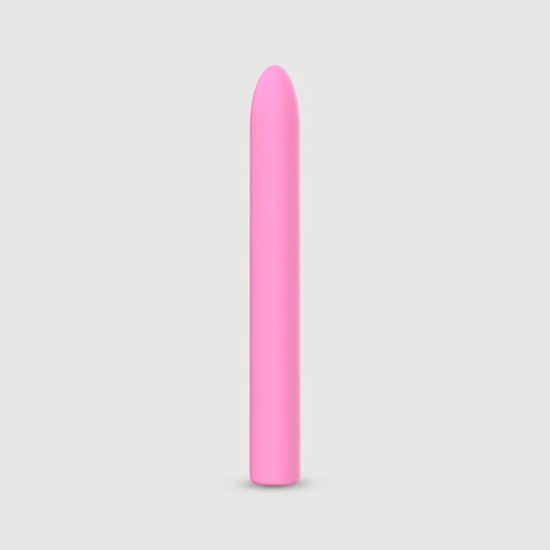 Sexopolis Classic Baby Slim Silikon Vibrator - Rosa