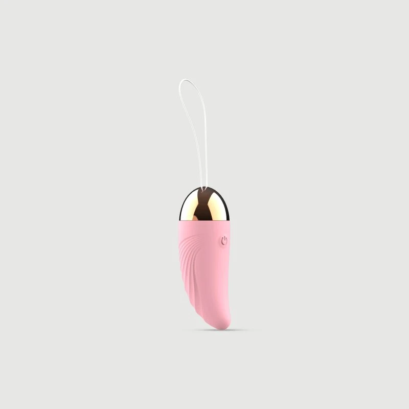 Curved Delight Silikon Handvibrator mit Kugel - Rosa