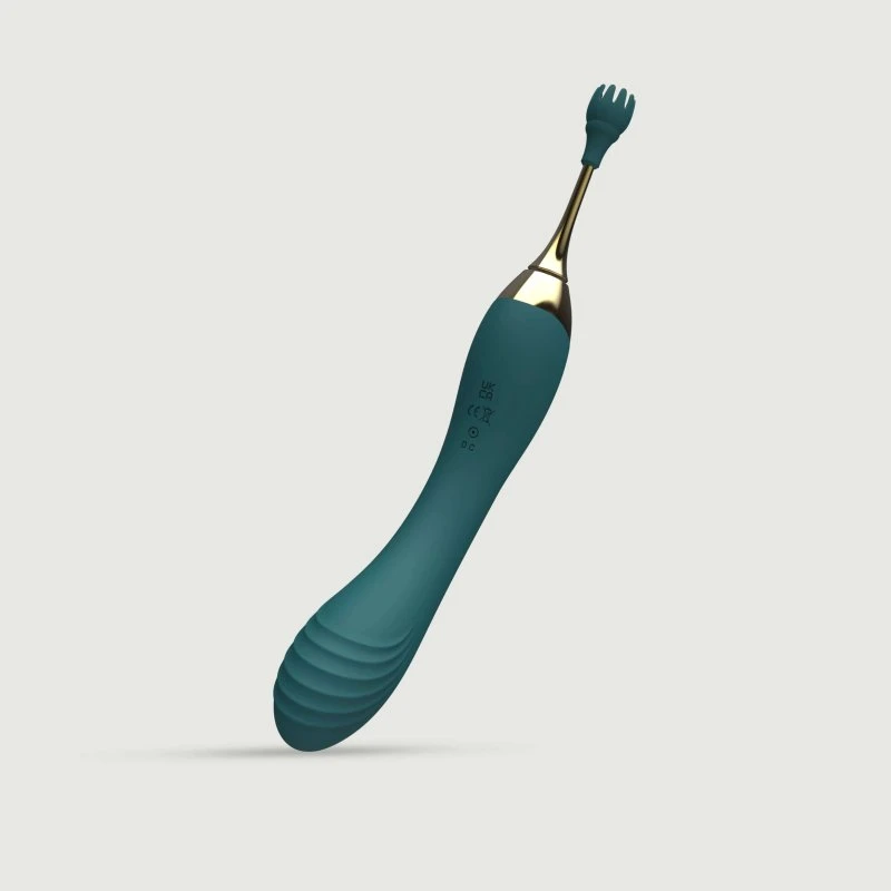 Sexopolis Vibes Clit Touch Pinpoint Silikon Klitorisvibrator - Grün