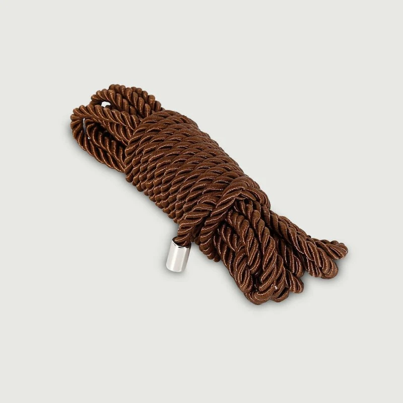 Sexopolis Polyester-Fesselseil 5 m - Braun
