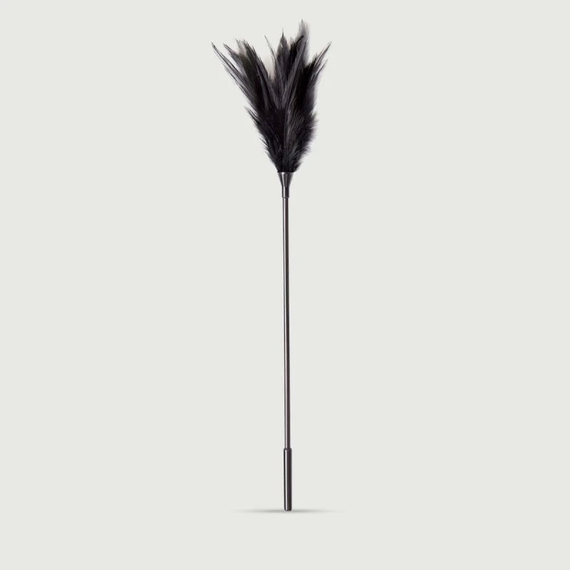 Midnight Feather Tease Serie Sensory Wand - Schwarz