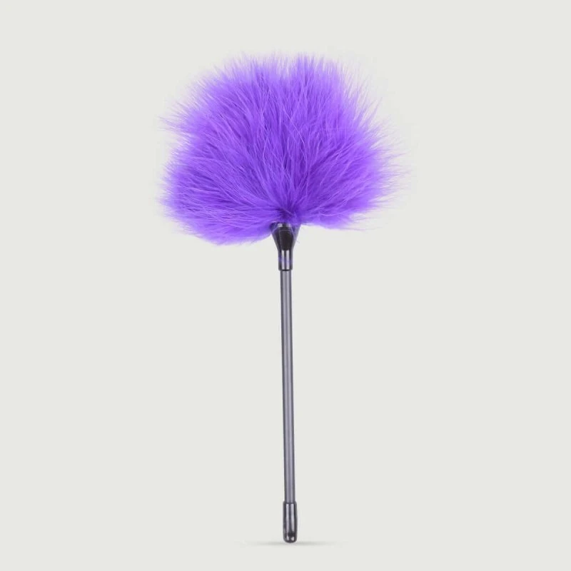 Federkitzler Soft Touch 27 cm - Lila