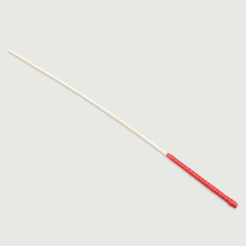Bambus Spanking Stock mit rotem Griff