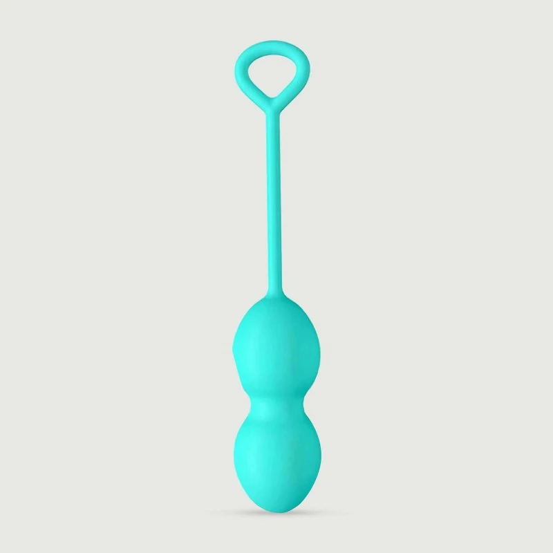 Sexopolis Wellness Silikon Doppel-Kegel-Kugel Grün (97g)