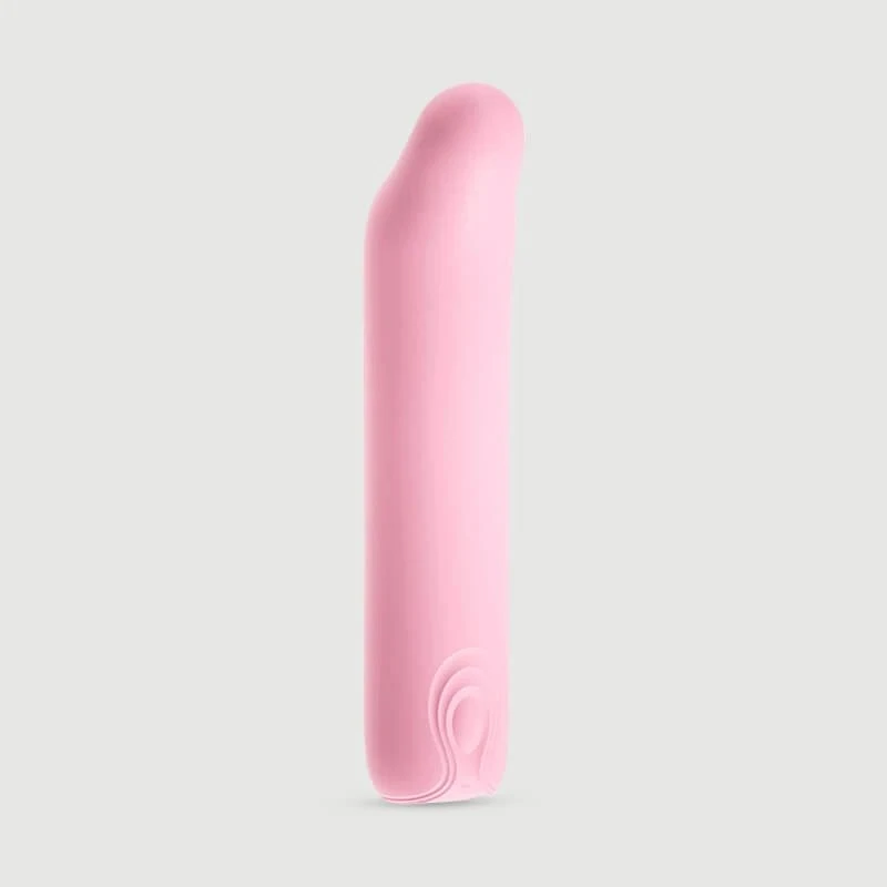 Pointy Mini Flüssigsilikon-Vibrator - Rosa
