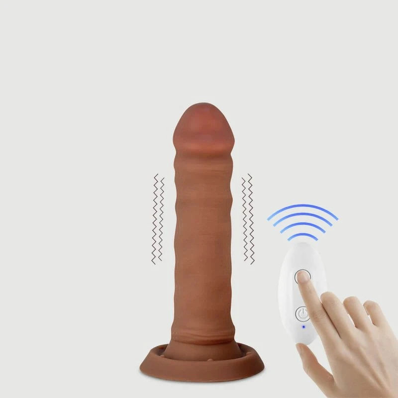 Sexopolis 20,5 cm biegsamer Silikon-Vibrator mit Saugnapf
