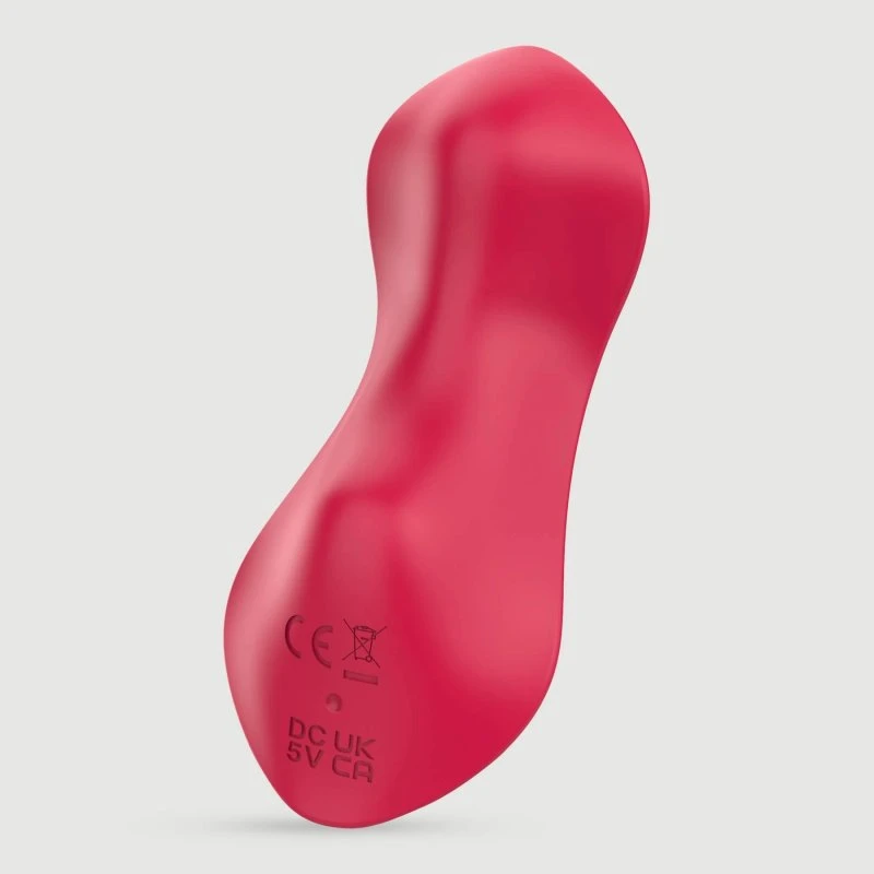 In My Panties App-gesteuertes Silikon-Höschen-Vibrations-Ei - Rot