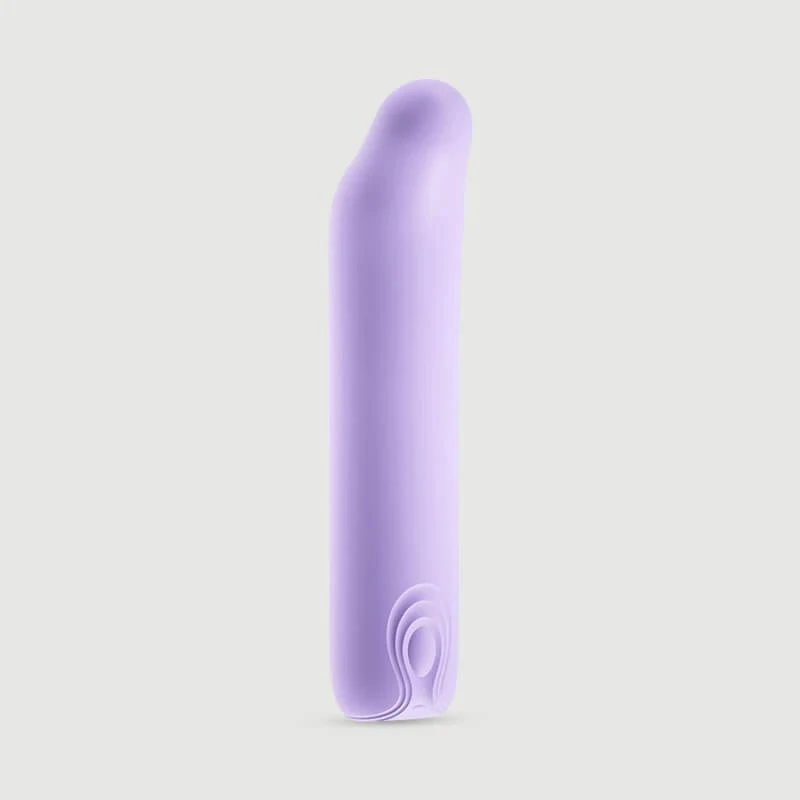 Pointy Mini Flüssigsilikon-Vibrator - Lila