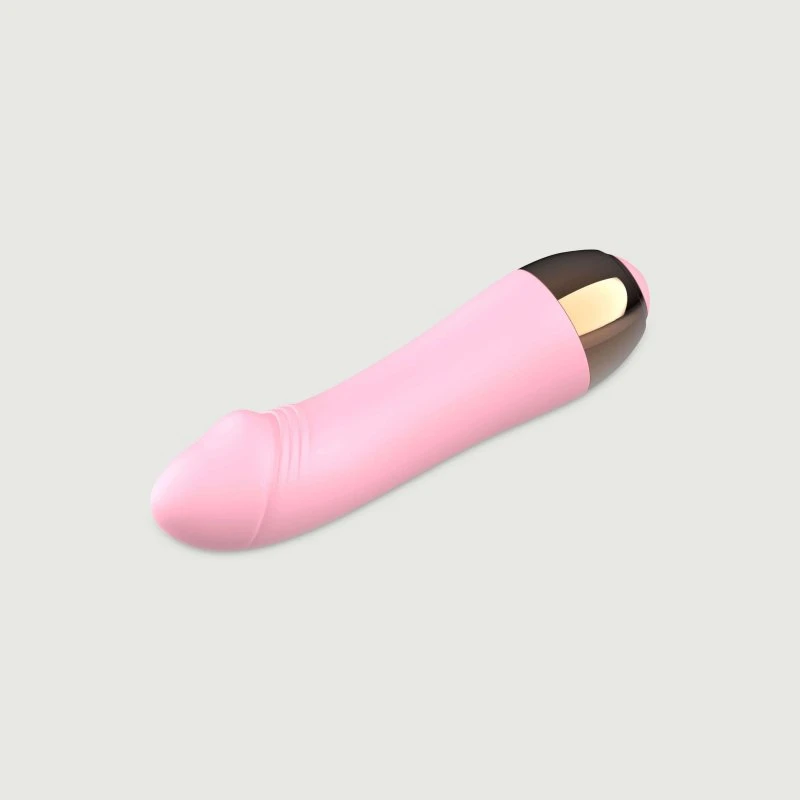 Sexopolis Mini Dick Silikon Vibrating Bullet - Rosa