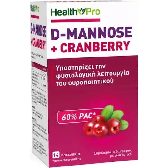 Health Pro D-Mannose + Cranberry 14 Portionsbeutel