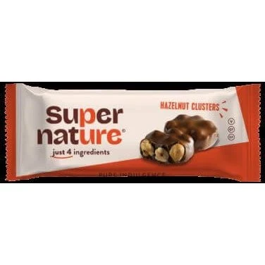 Super Nature Bio-Schokolade mit ganzen Haselnüssen, 34g