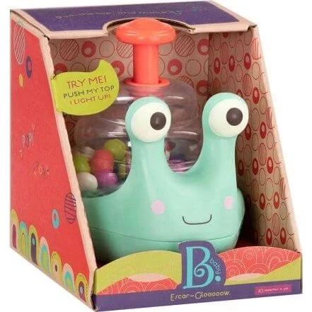 B.Toys Schnecke mit Lichteffekten und Hüpfbällen