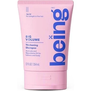 Being Shampoo für voluminöses Haar mit Macadamia & Avocado, 354 ml