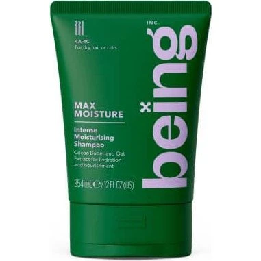 Being Max Moisture Shampoo für trockenes & krauses Haar, 354 ml