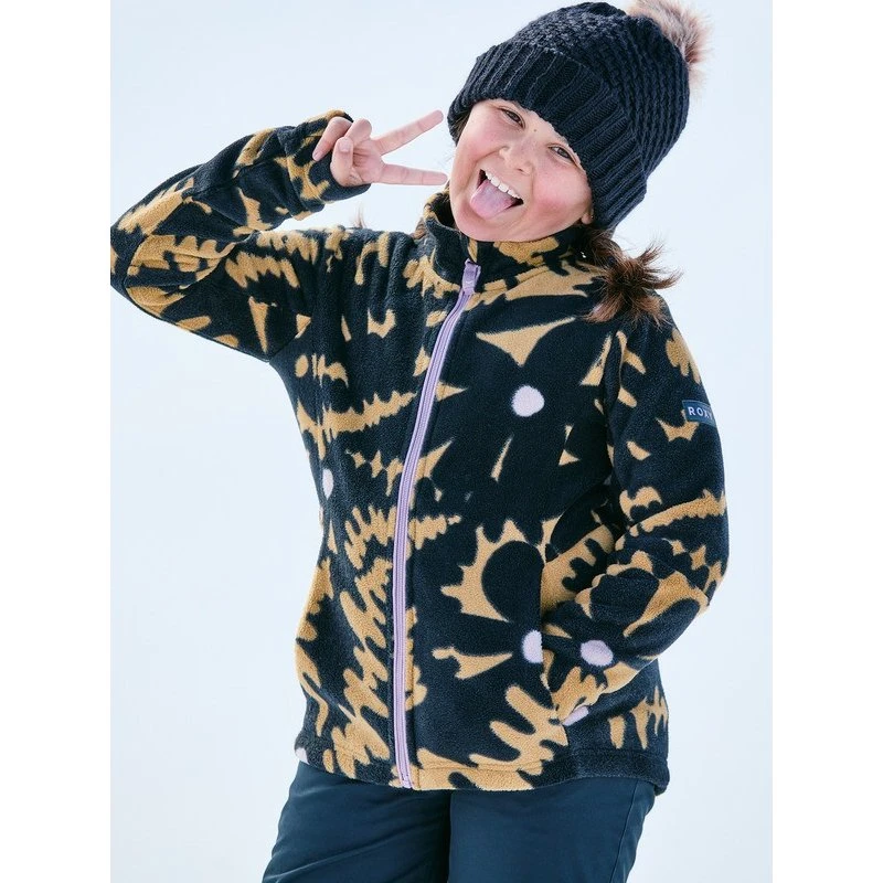 Roxy Windyspirit Fleecejacke für Mädchen - Beige