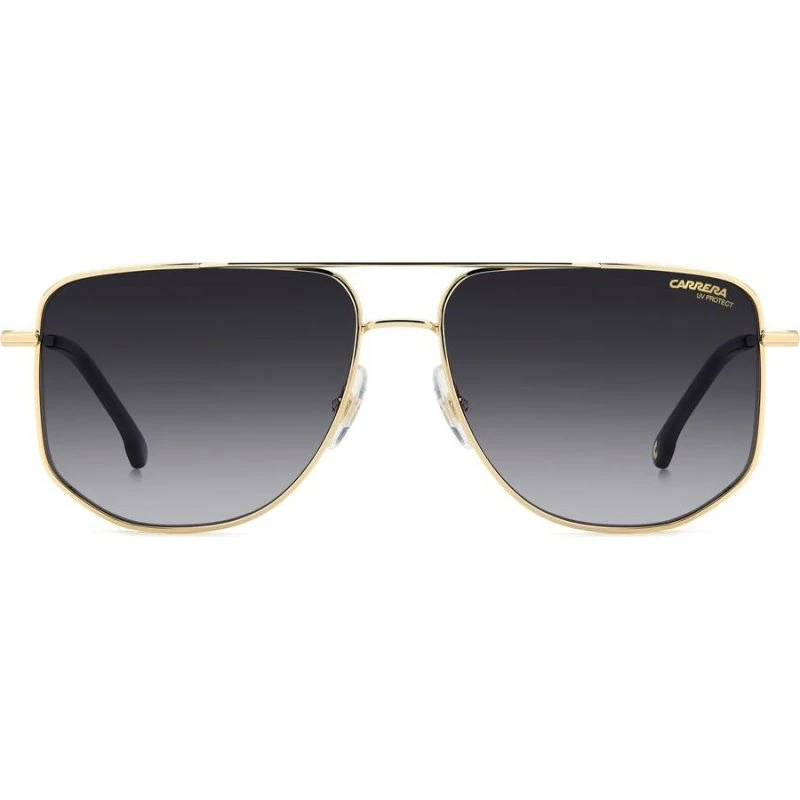 Carrera 355/S Sonnenbrille Herren Rechteckig 59mm Gold/Schwarz