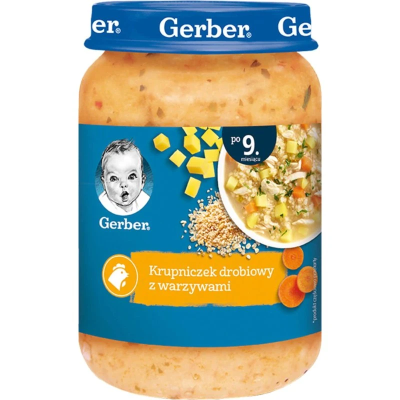 Gerber Hühnersuppe mit Gemüse (ab 9 Monaten), 190 g