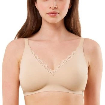 Triumph Amourette Minimizer BH ohne Bügel, Beige, 80E