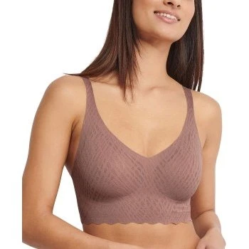 Sloggi ZERO Feel Bliss Bralette Braun Large