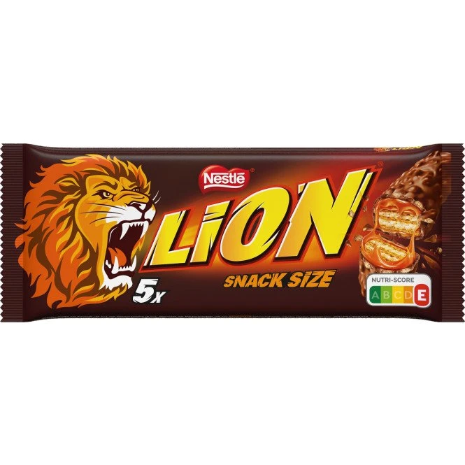 Nestle Lion Choco Schokoriegel, 5er Pack, 150g